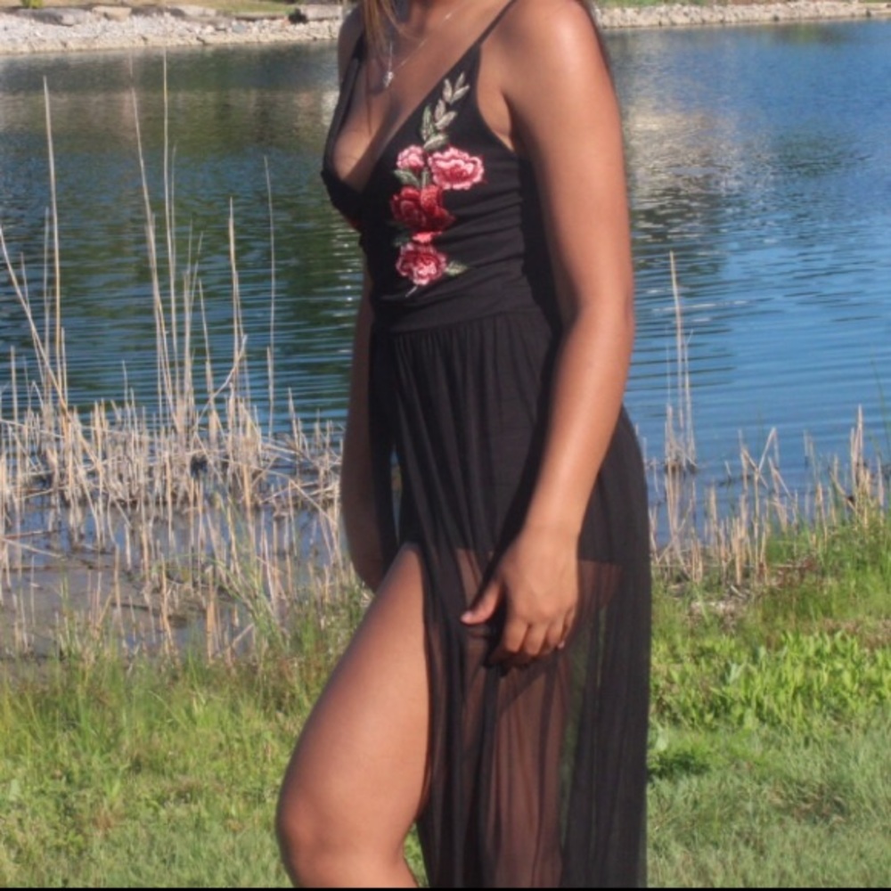 High low romper